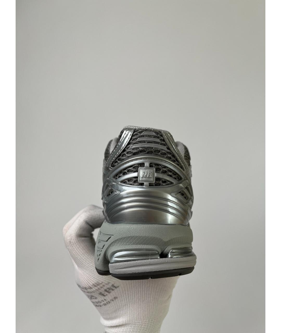 NEW BALANCE Серые синтетические низкие кроссовки / кеды, фото 7