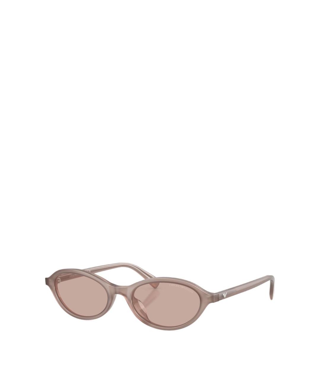 EMPORIO ARMANI Бежевые солнцезащитные очки, фото 2