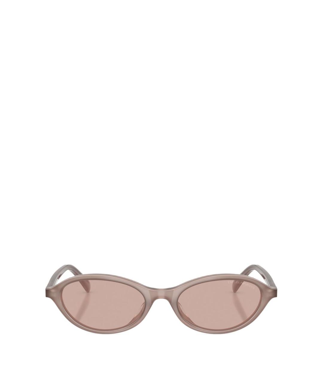 EMPORIO ARMANI Бежевые солнцезащитные очки, фото 1