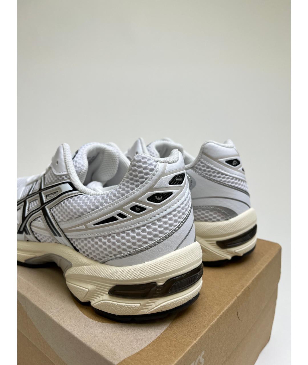 ASICS Белые синтетические низкие кроссовки / кеды, фото 5