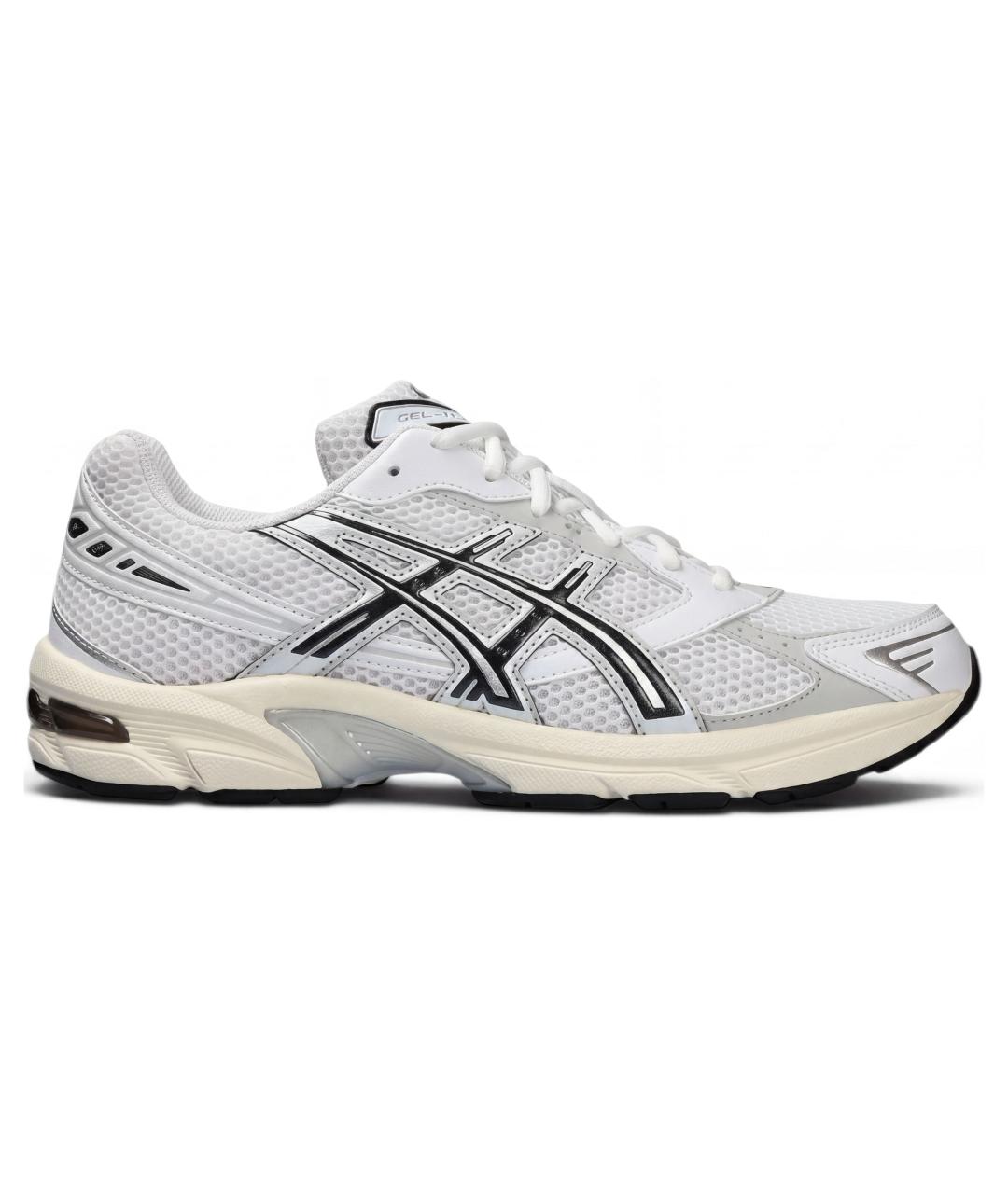 ASICS Белые синтетические низкие кроссовки / кеды, фото 9
