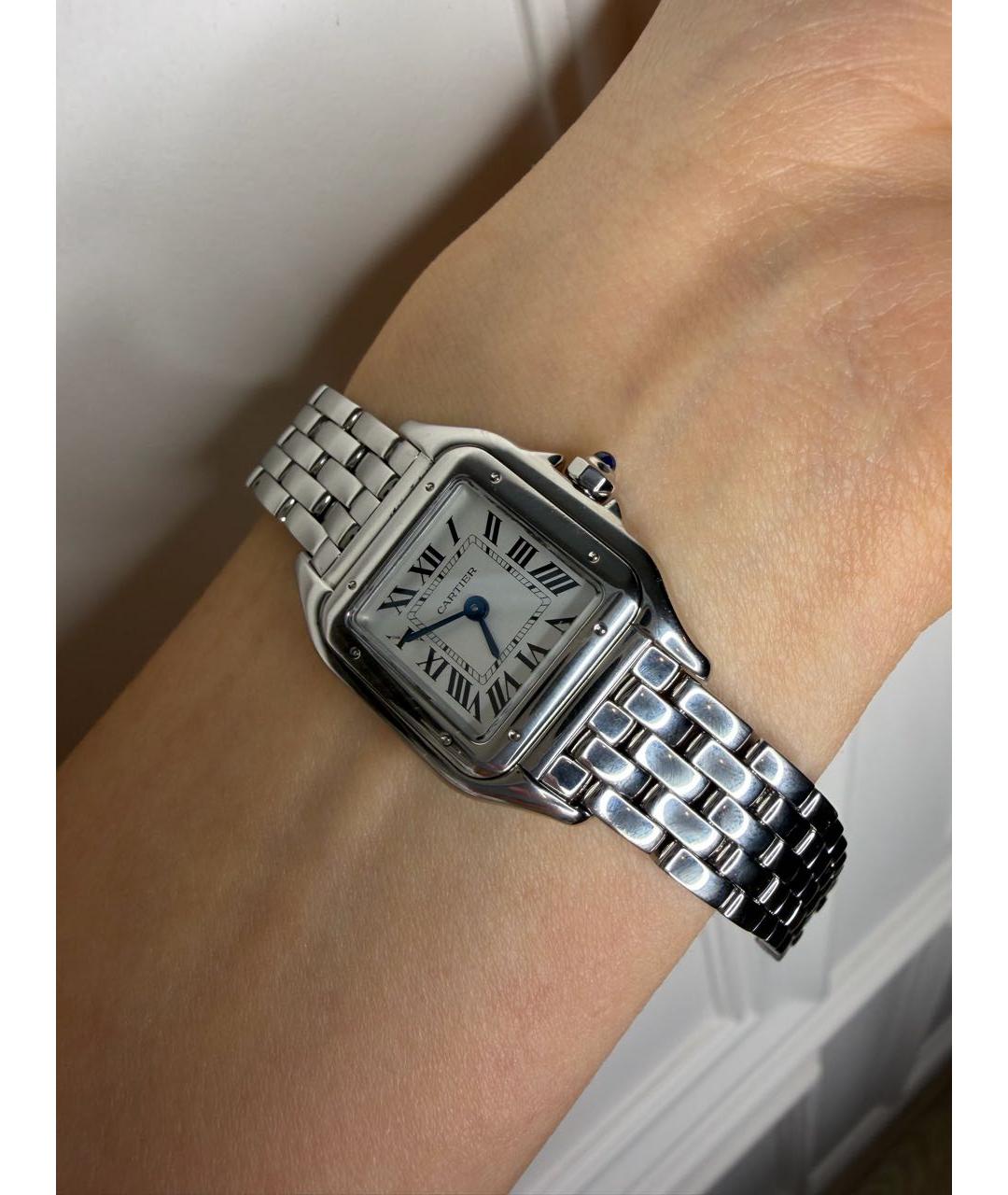 CARTIER Серебряные металлические часы, фото 5