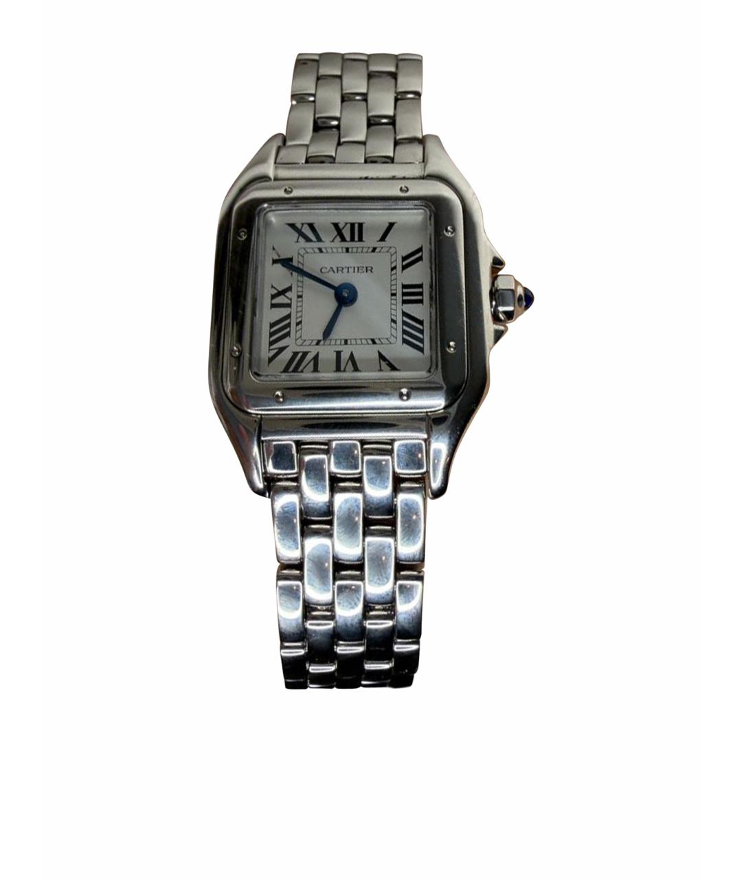 CARTIER Серебряные металлические часы, фото 1