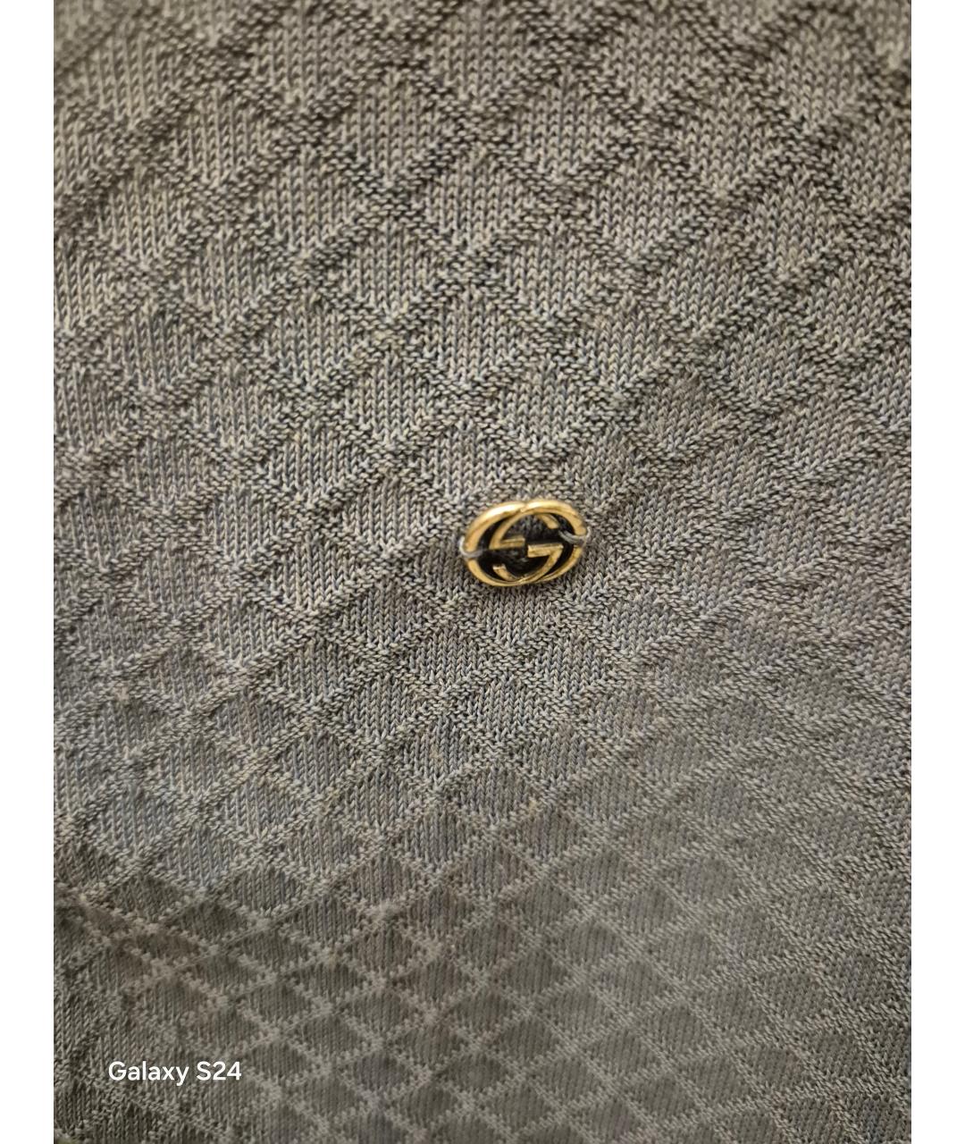 GUCCI Серый вискозный жакет / жилет, фото 2