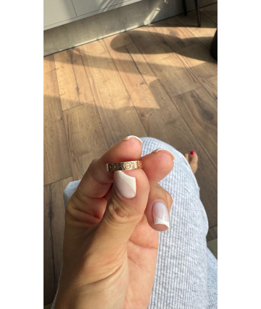 CARTIER Золотое кольцо из розового золота, фото 8