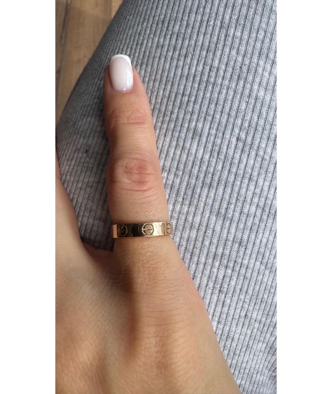 CARTIER Золотое кольцо из розового золота, фото 7