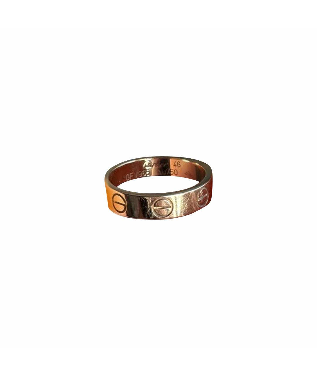 CARTIER Золотое кольцо из розового золота, фото 1