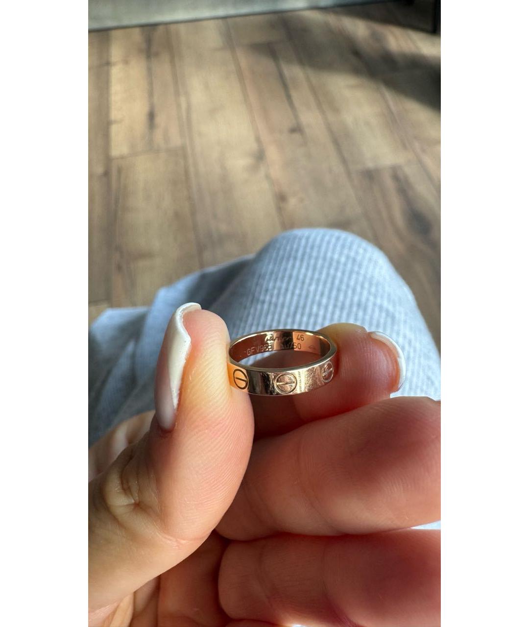 CARTIER Золотое кольцо из розового золота, фото 9