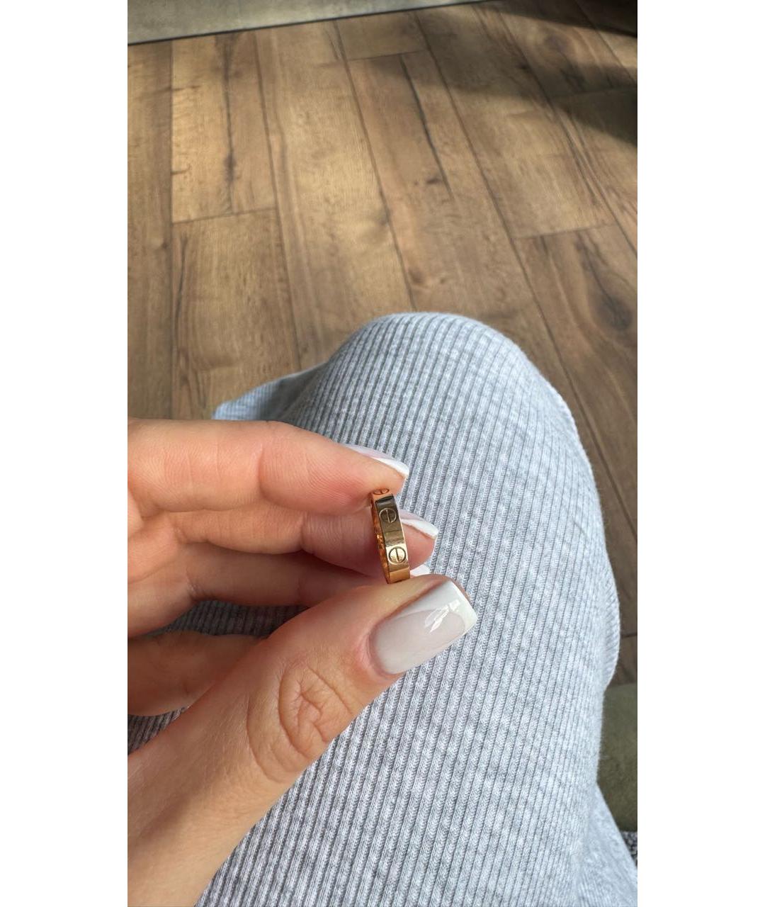 CARTIER Золотое кольцо из розового золота, фото 4