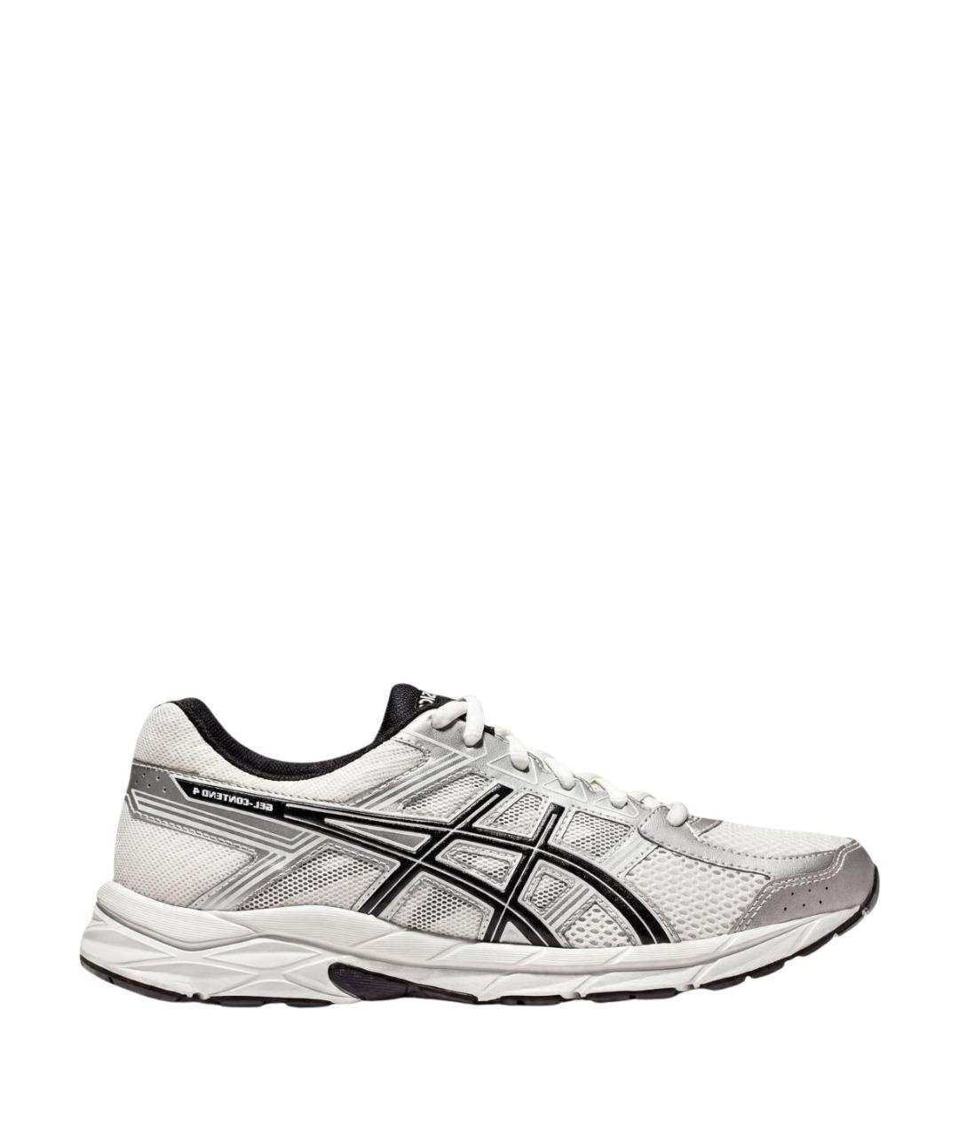 ASICS Белые синтетические низкие кроссовки / кеды, фото 1