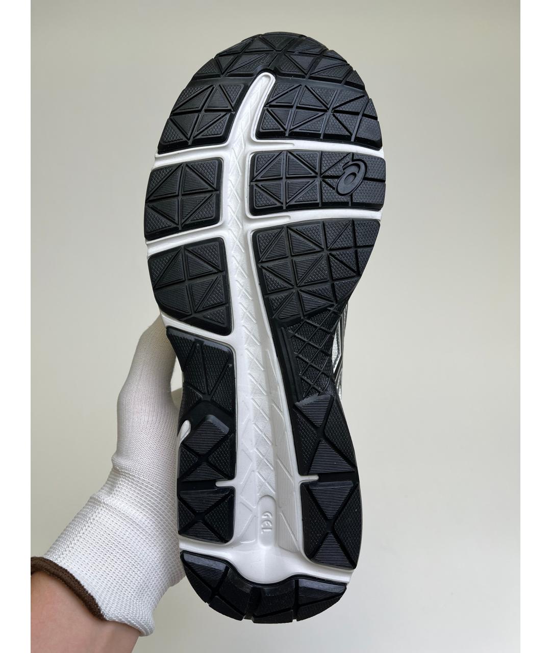 ASICS Белые синтетические низкие кроссовки / кеды, фото 8