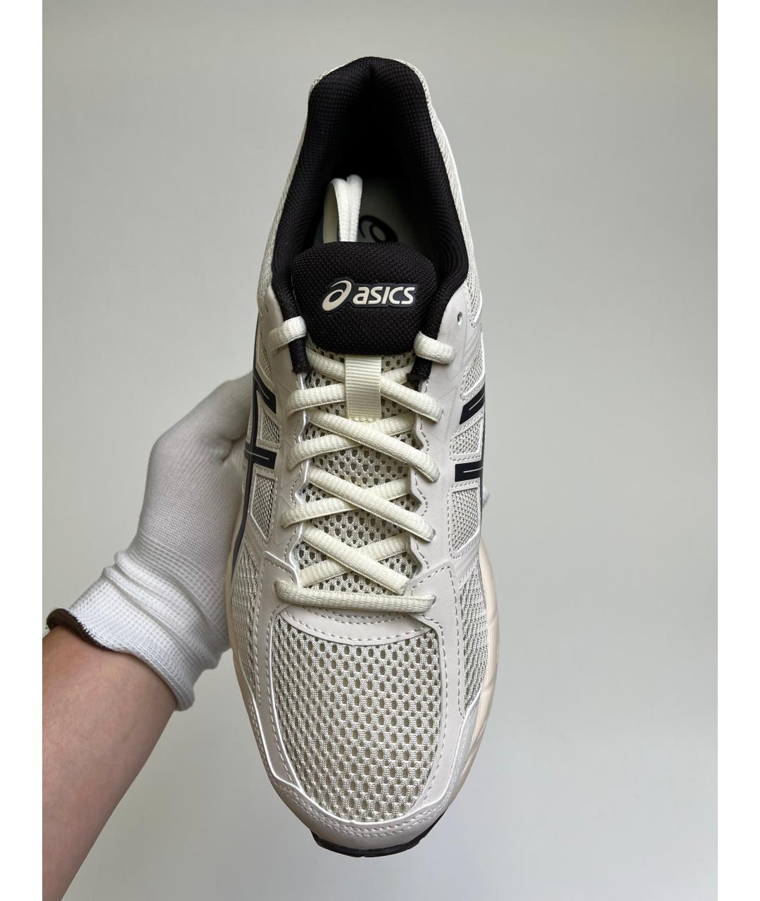 ASICS Серые синтетические низкие кроссовки / кеды, фото 7