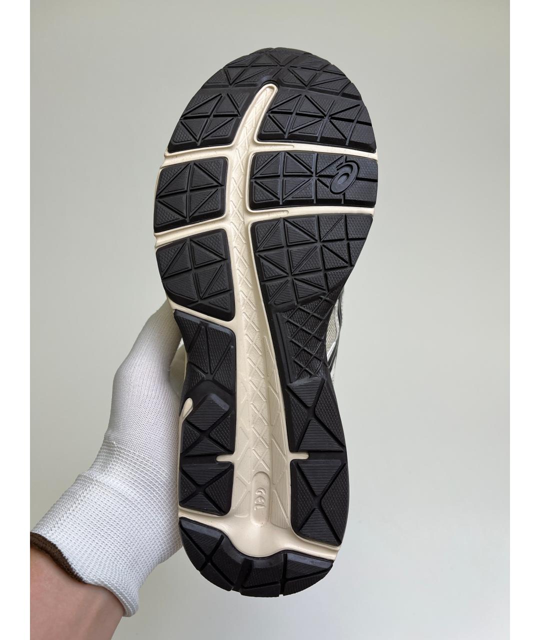 ASICS Серые синтетические низкие кроссовки / кеды, фото 8