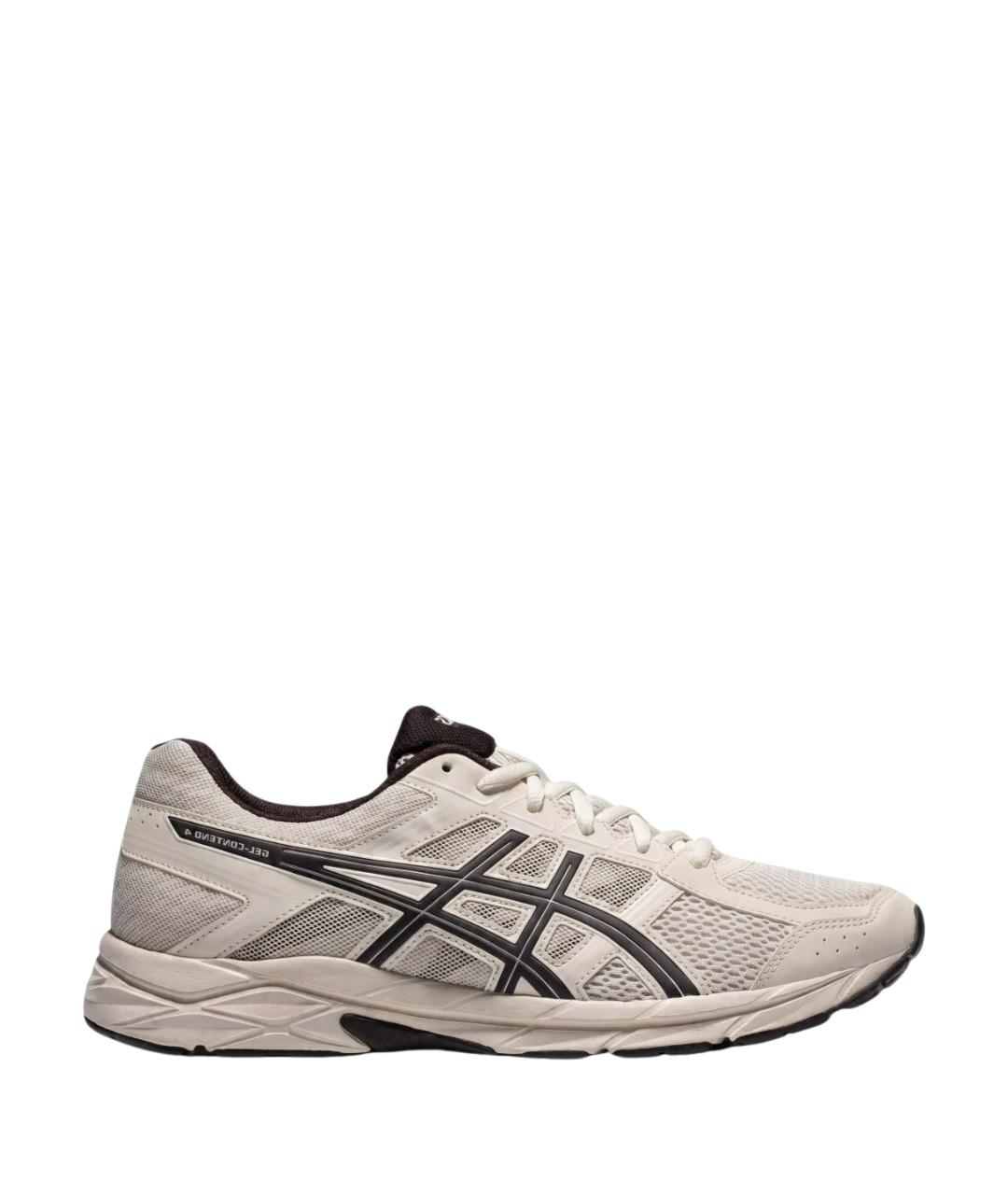 ASICS Серые синтетические низкие кроссовки / кеды, фото 1