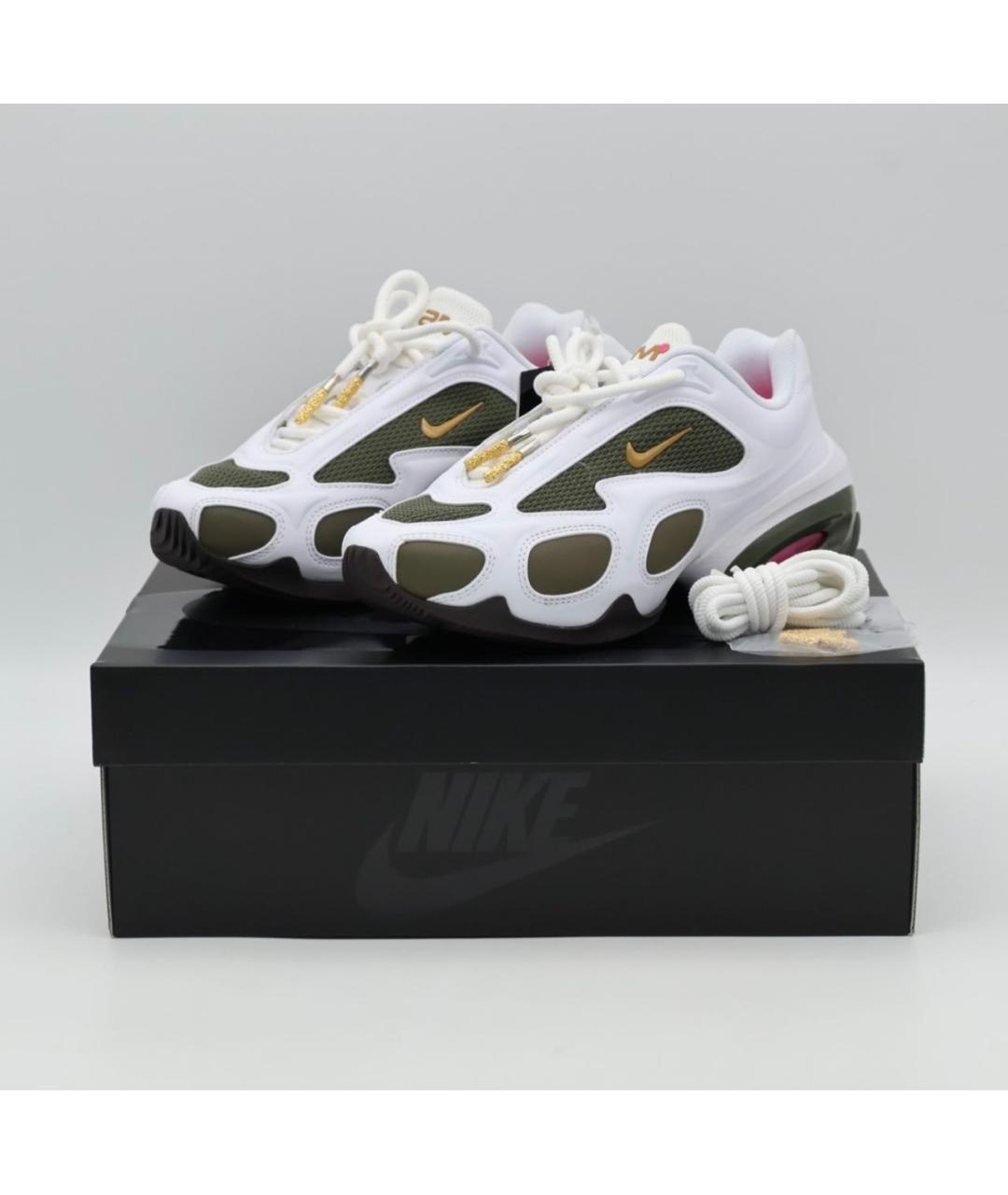 NIKE Белые текстильные кроссовки, фото 3
