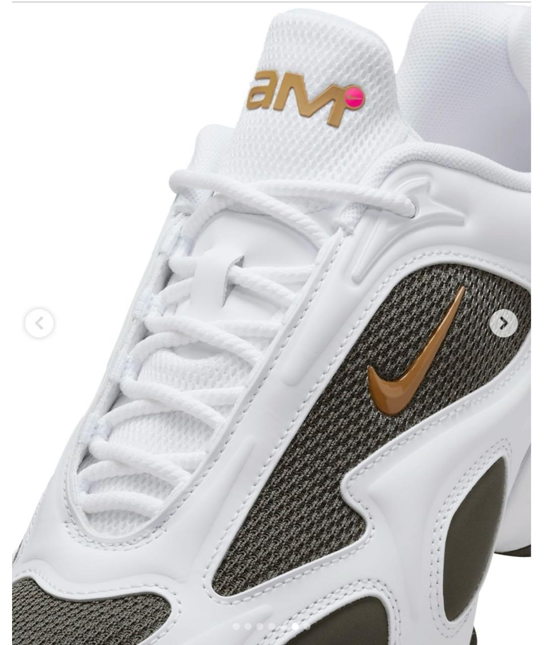 NIKE Белые текстильные кроссовки, фото 4