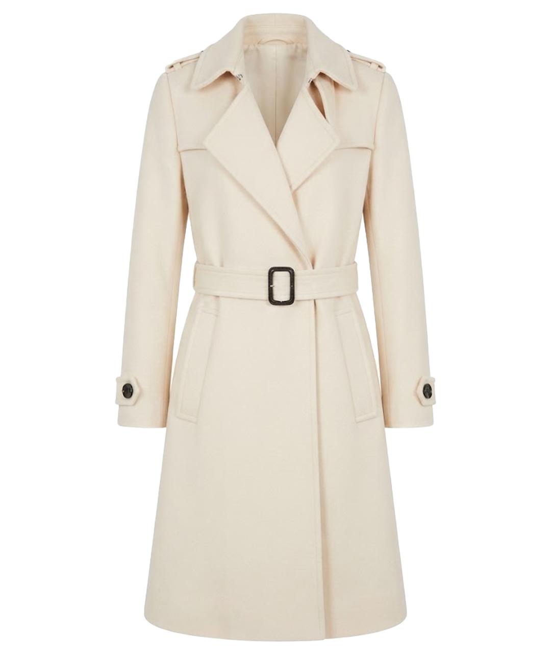 BURBERRY Бежевое кашемировое пальто, фото 1