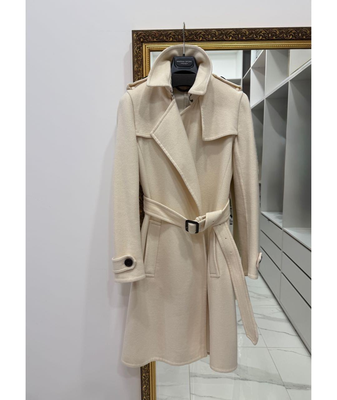 BURBERRY Бежевое кашемировое пальто, фото 2