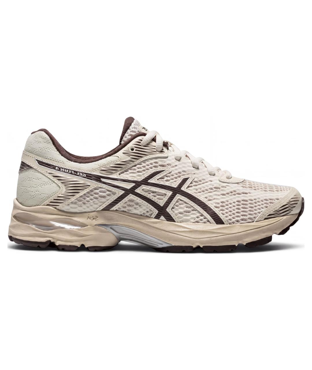 ASICS Бежевые синтетические низкие кроссовки / кеды, фото 9