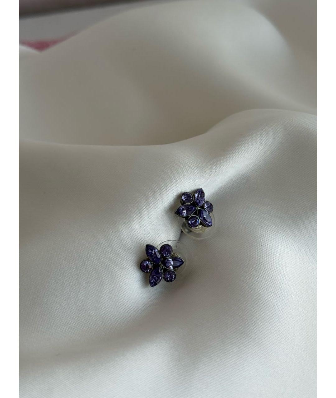 GIVENCHY Фиолетовые серьги, фото 6