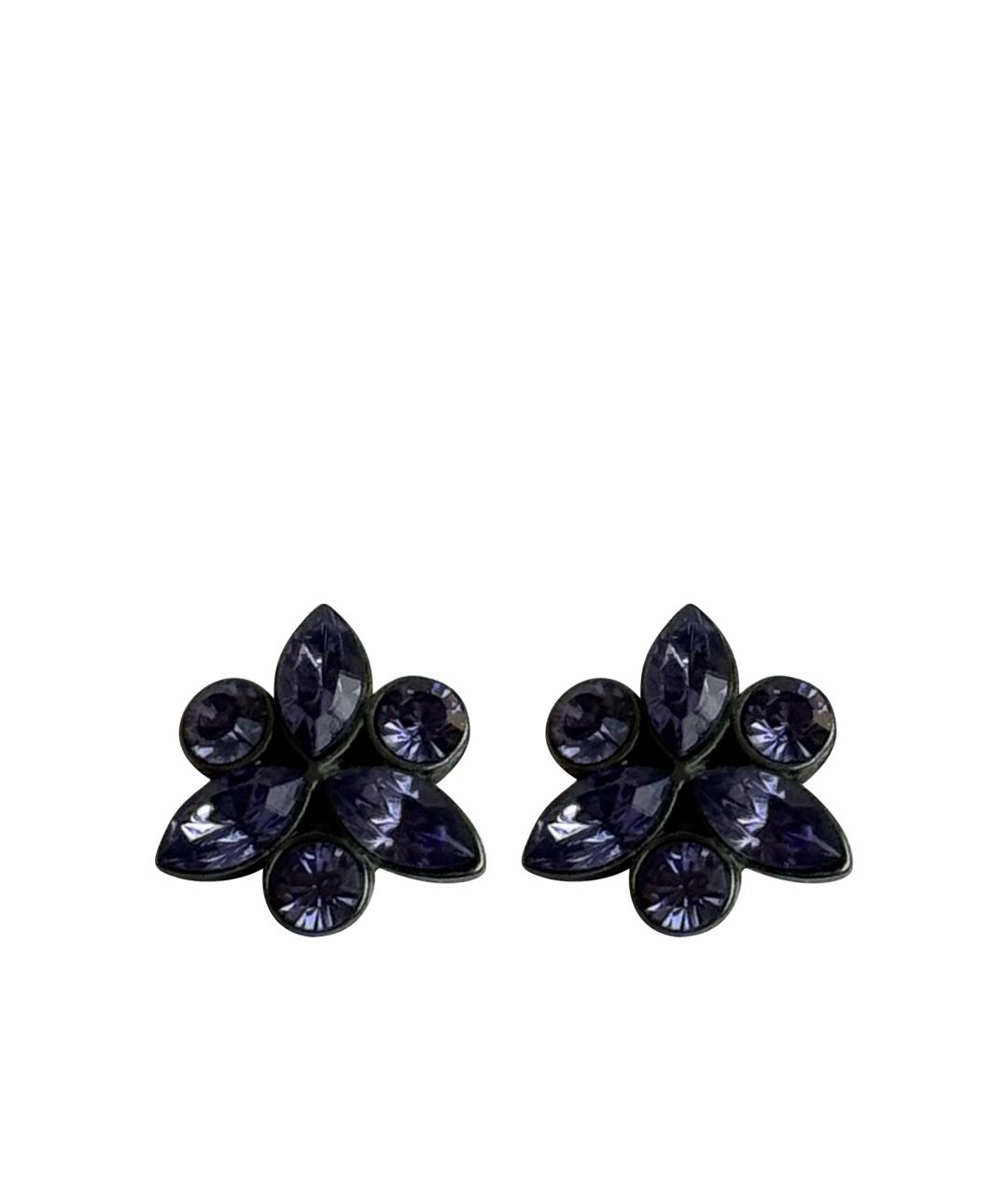 GIVENCHY Фиолетовые серьги, фото 1