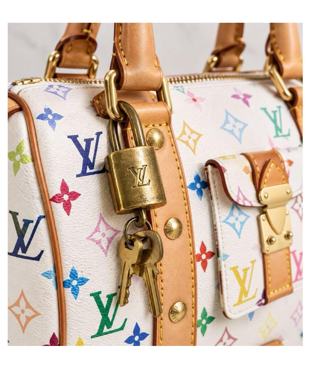 LOUIS VUITTON Золотой брелок, фото 3