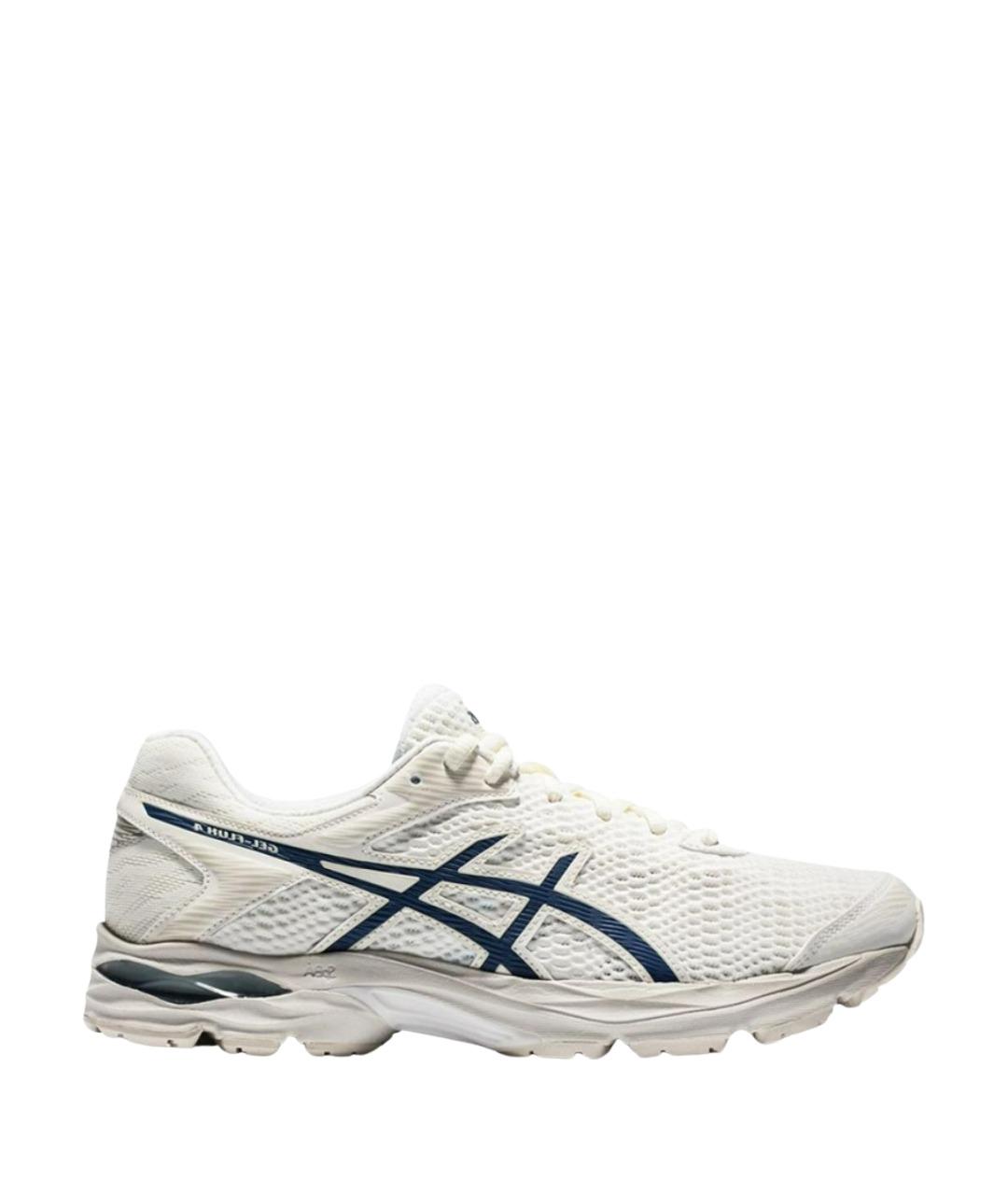 ASICS Белые синтетические низкие кроссовки / кеды, фото 1