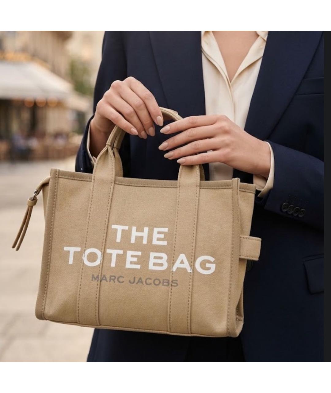 MARC JACOBS Бежевая сумка тоут, фото 9