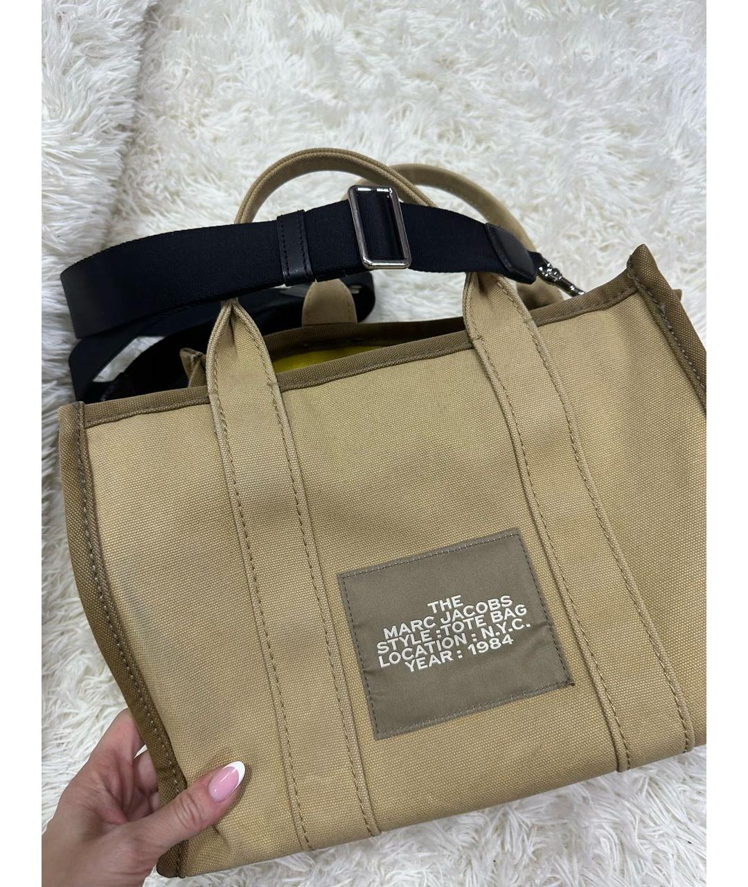 MARC JACOBS Бежевая сумка тоут, фото 8