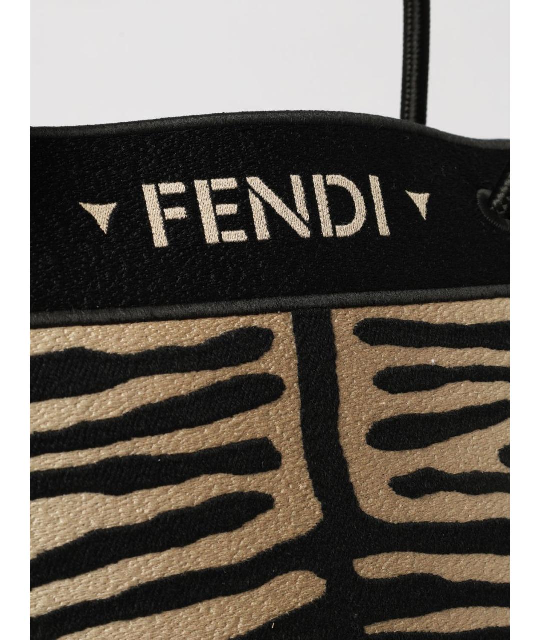 FENDI Мульти сумка тоут из канвы, фото 4