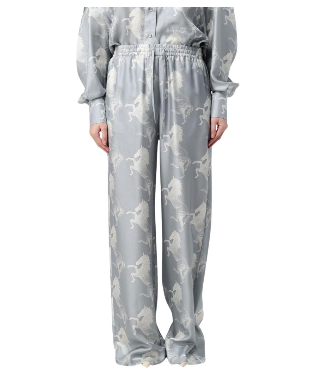 STELLA MCCARTNEY Шелковые прямые брюки, фото 1