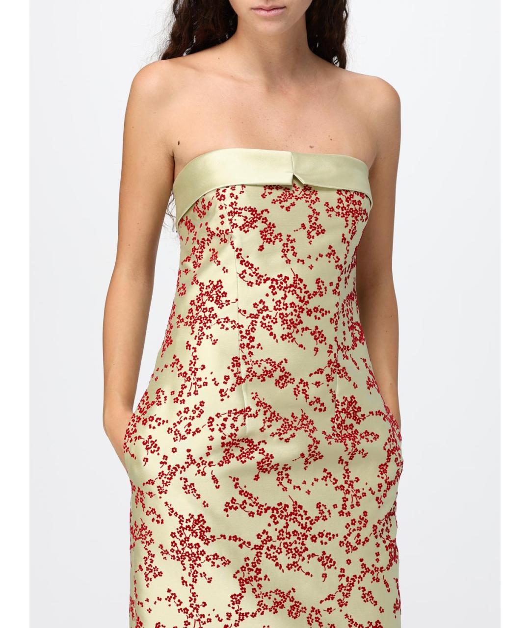 ALBERTA FERRETTI Полиэстеровое платье, фото 4