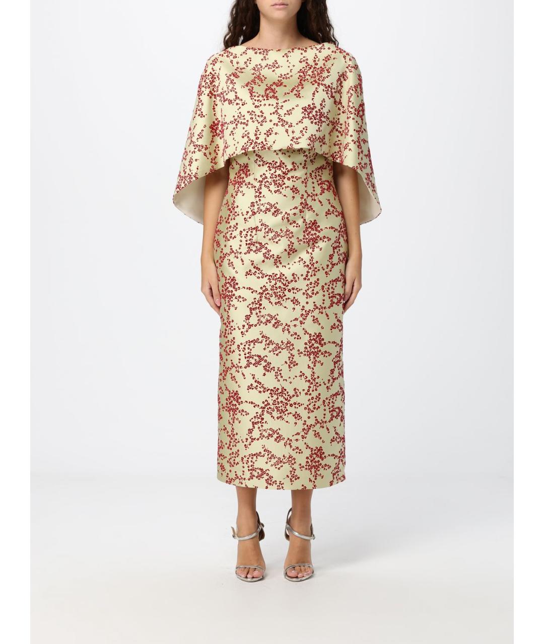 ALBERTA FERRETTI Полиэстеровое платье, фото 5