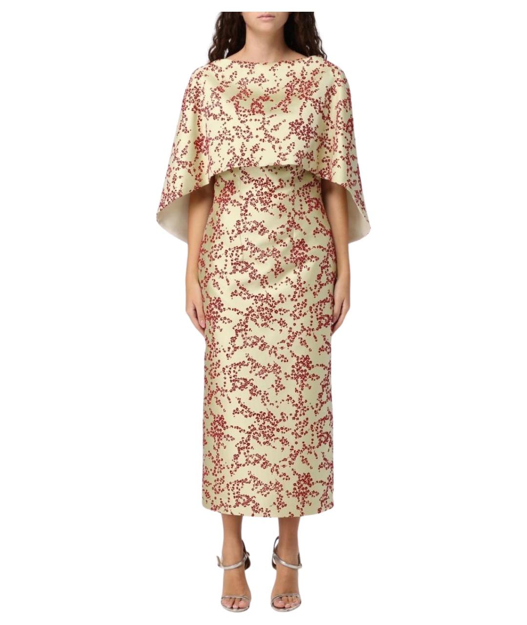 ALBERTA FERRETTI Полиэстеровое платье, фото 1