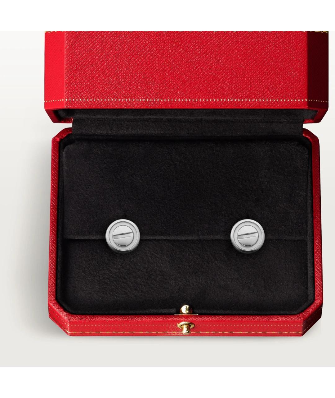 CARTIER Серьги из белого золота, фото 4