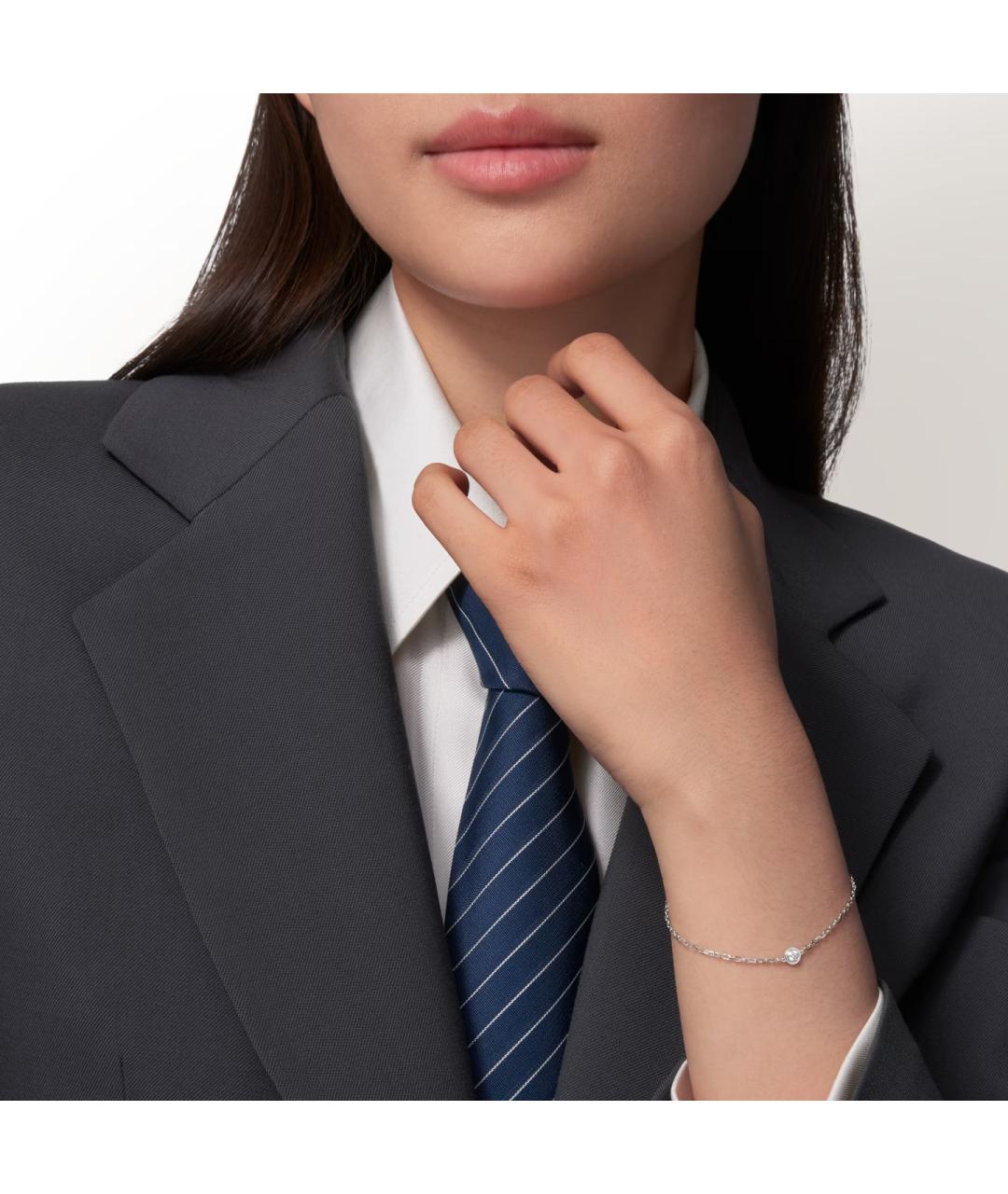 CARTIER Браслет из белого золота, фото 4