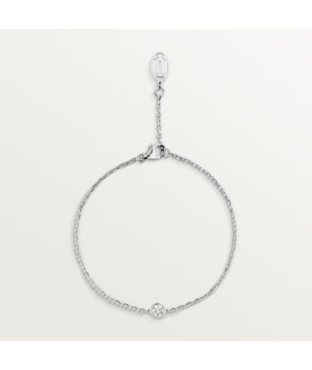 CARTIER Браслет из белого золота, фото 6