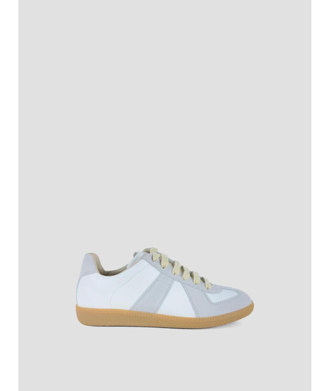 MAISON MARGIELA Кожаные кеды, фото 5