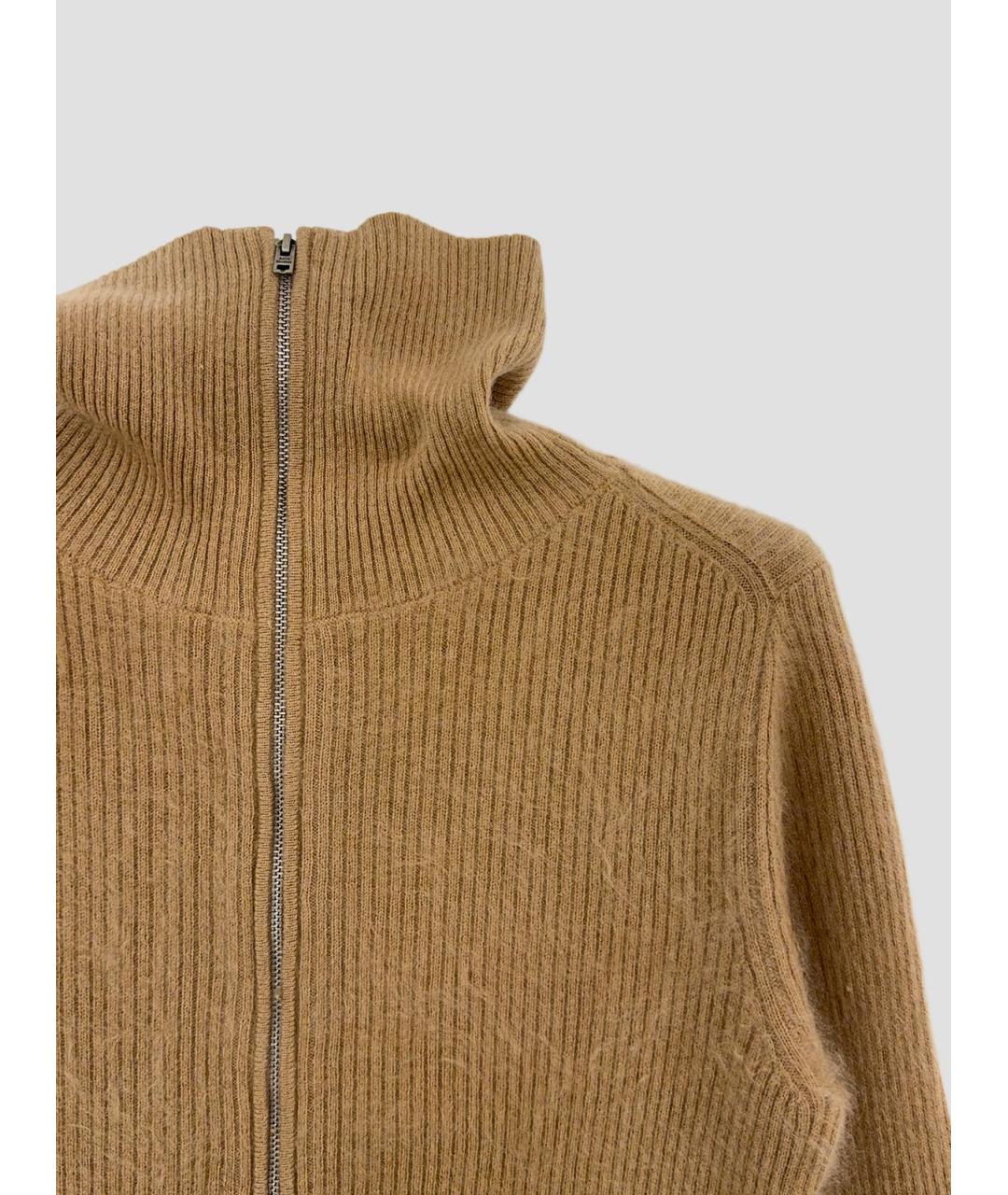 ACNE STUDIOS Коричневый кашемировый джемпер / свитер, фото 3