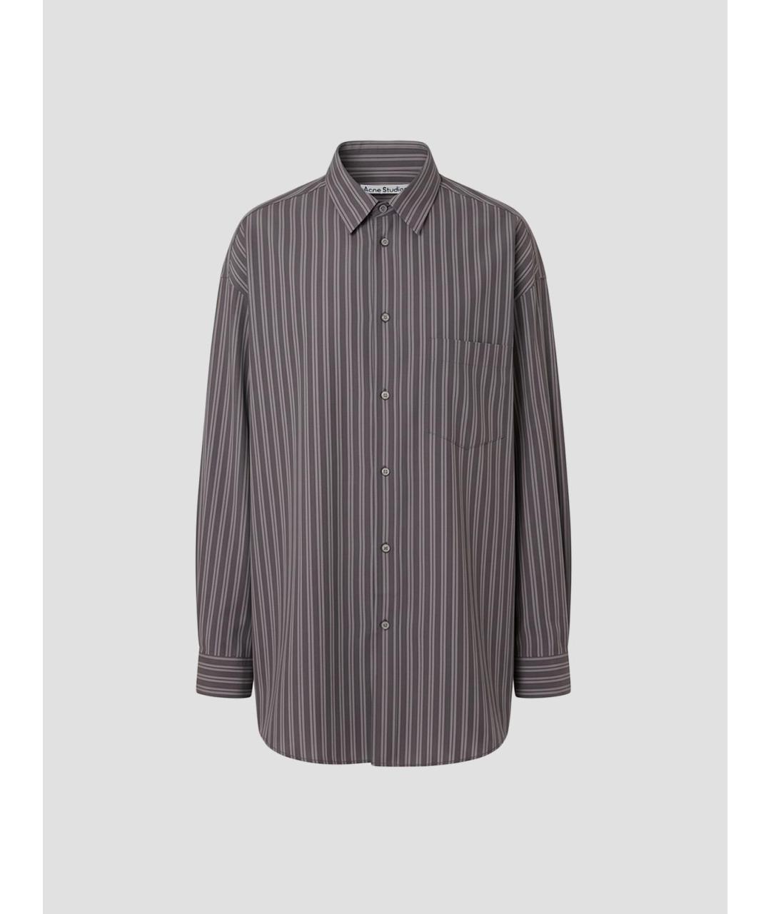 ACNE STUDIOS Фиолетовая кэжуал рубашка, фото 4