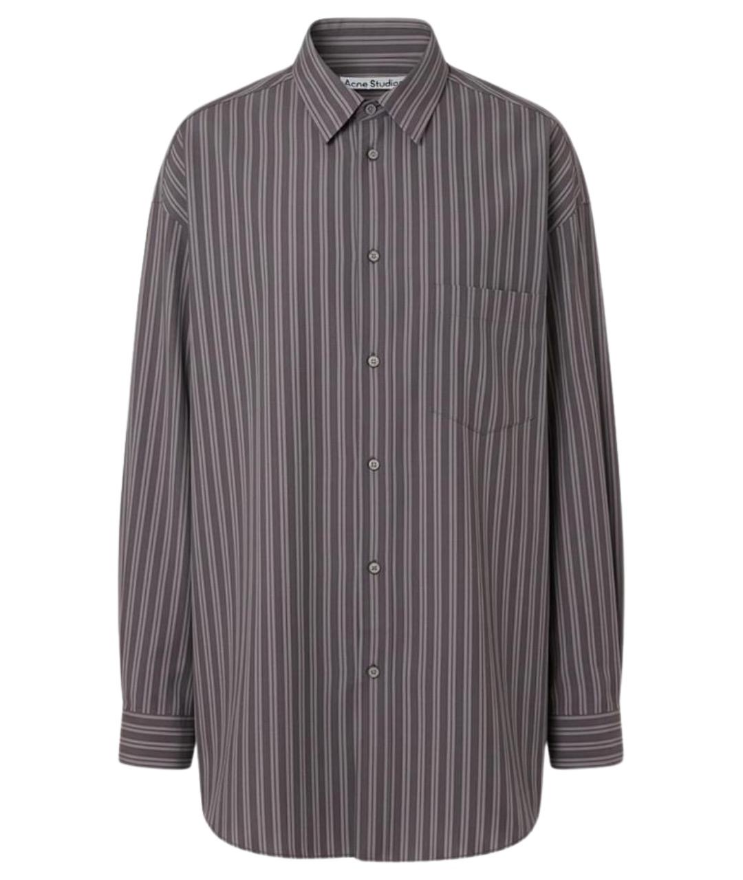 ACNE STUDIOS Фиолетовая кэжуал рубашка, фото 1