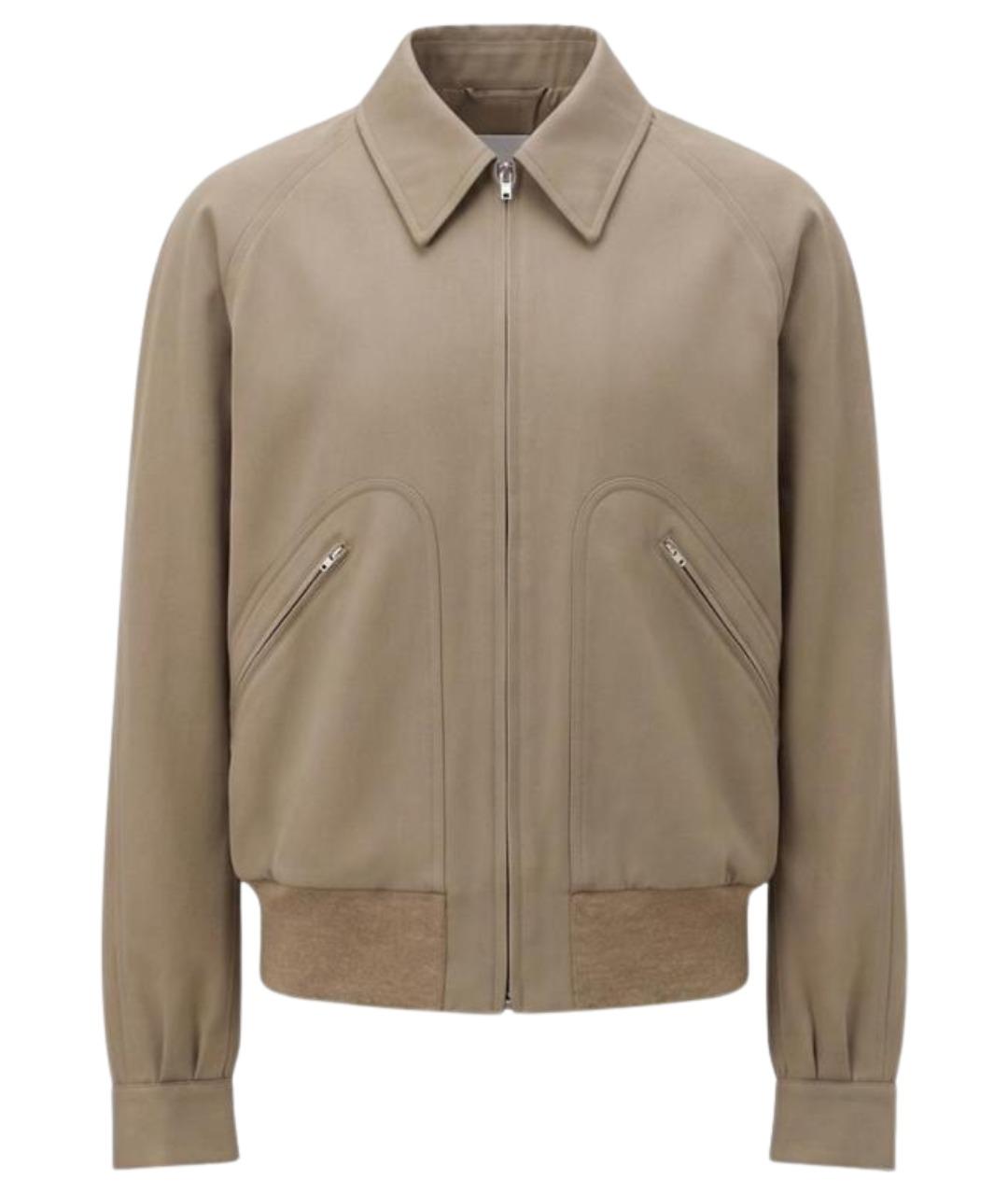MAISON MARGIELA Бежевая шерстяная куртка, фото 1