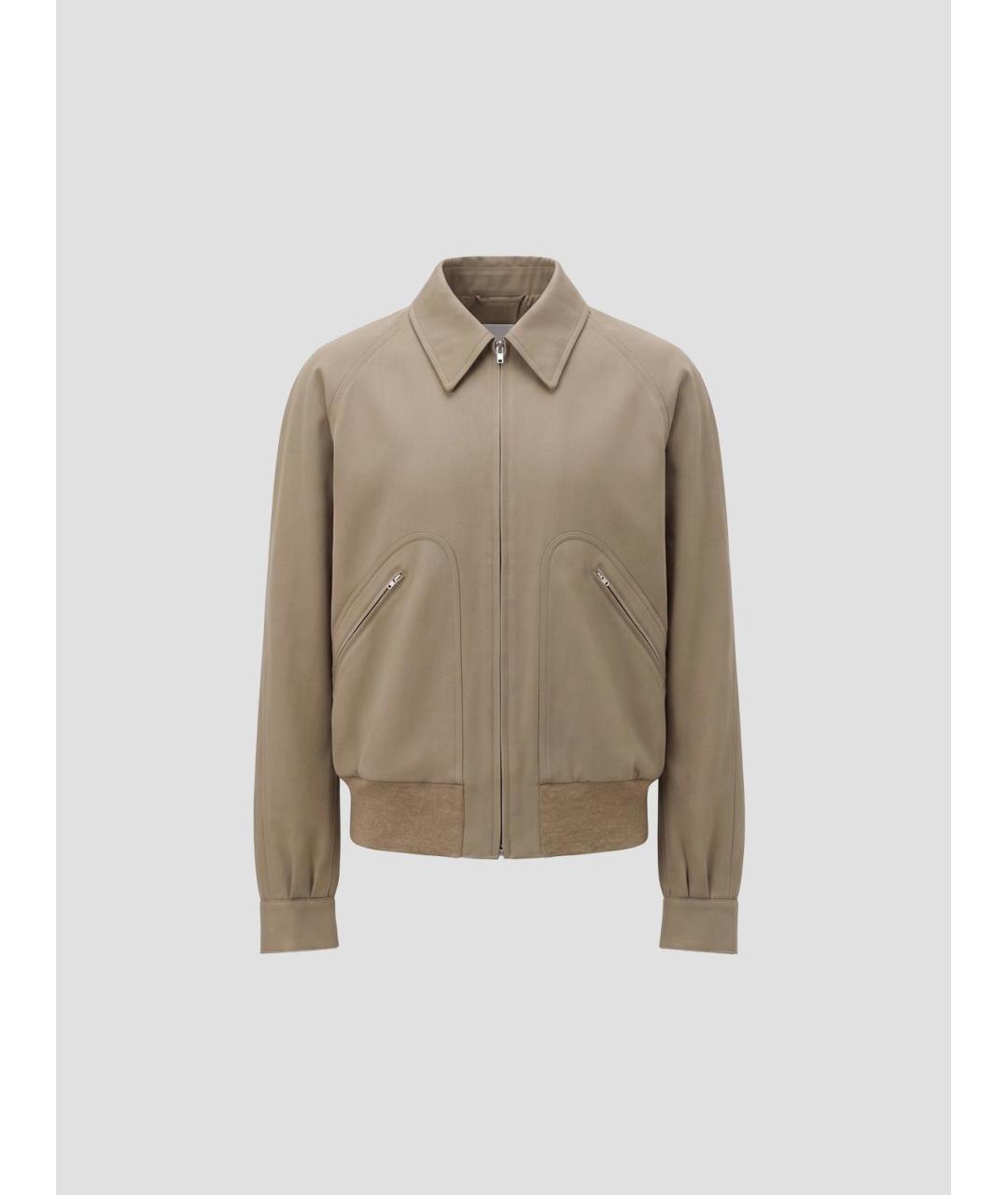 MAISON MARGIELA Бежевая шерстяная куртка, фото 4