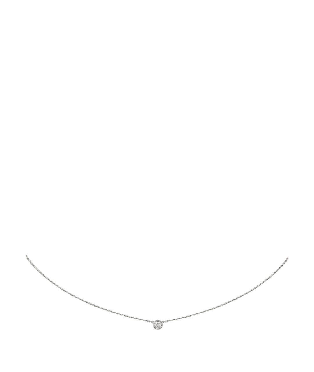 CARTIER Колье из белого золота, фото 1