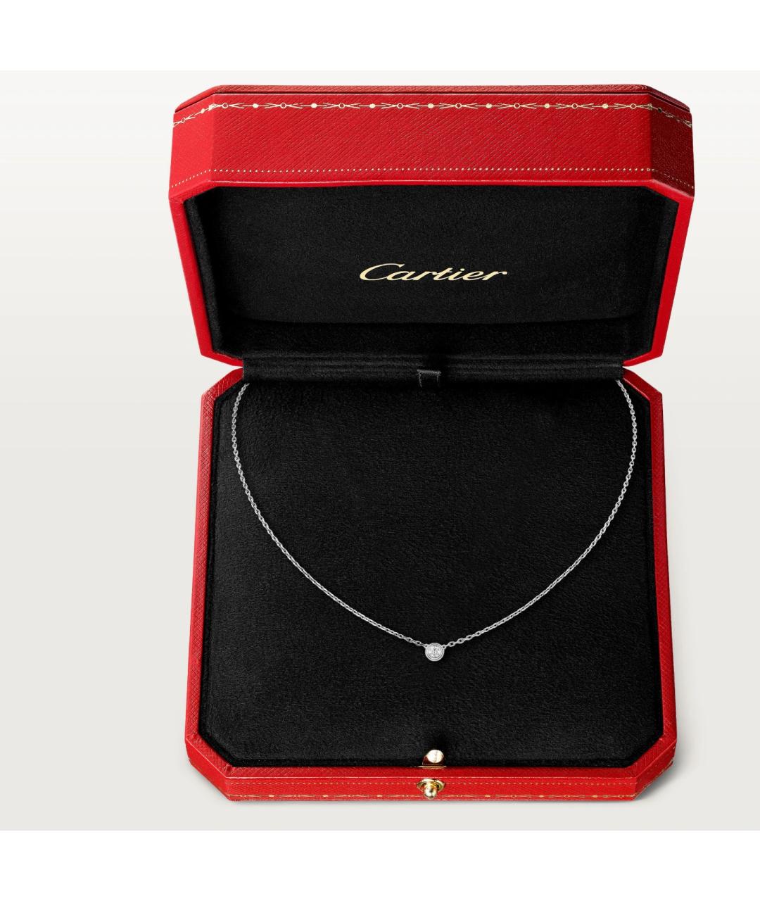 CARTIER Колье из белого золота, фото 4