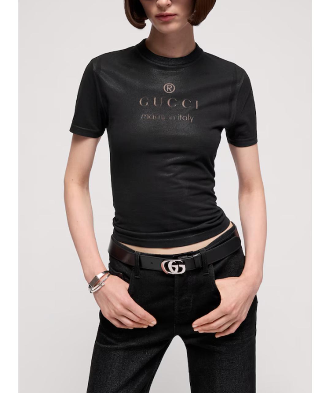 GUCCI Хлопковая футболка, фото 4