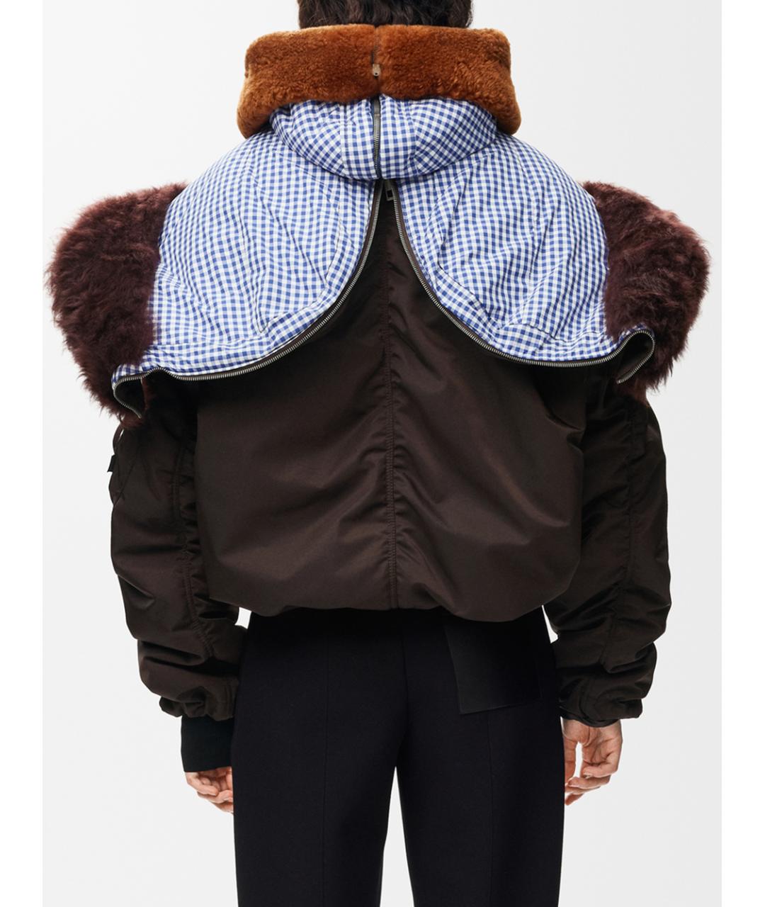 LOEWE Черная полиэстеровая куртка, фото 3