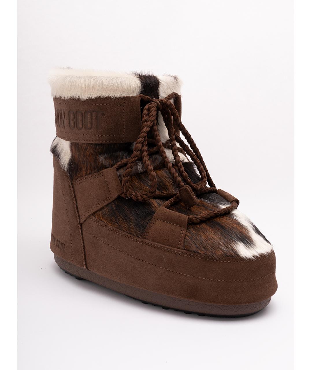 MOON BOOT Коричневые сапоги, фото 5