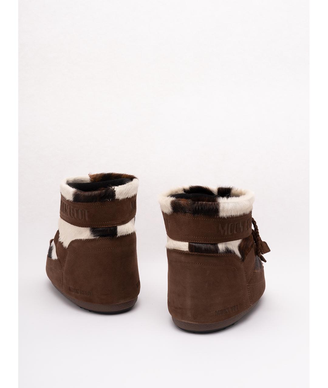 MOON BOOT Коричневые сапоги, фото 3