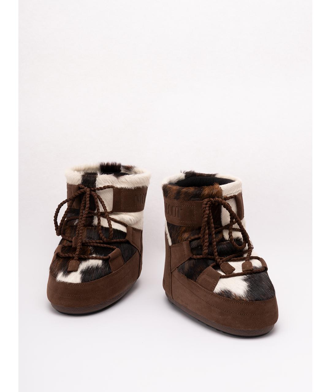 MOON BOOT Коричневые сапоги, фото 2